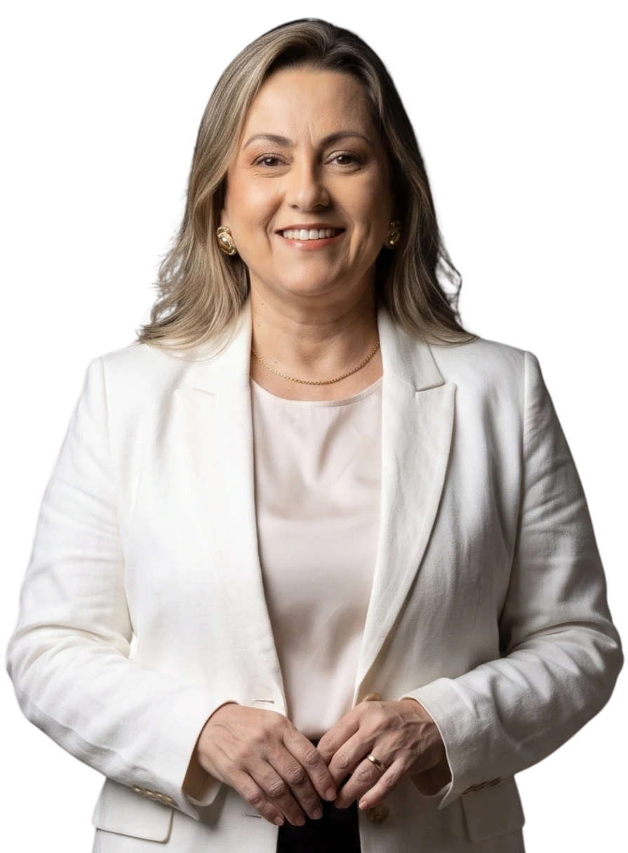 Retrato da Dra. Márcia Zani, médica perita